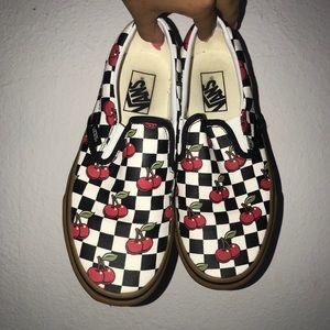 🍒CHECKERED SLIP ON VANS 🍒